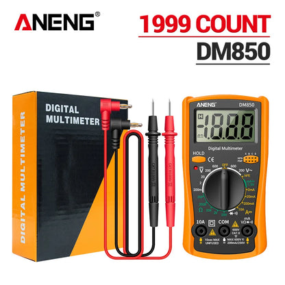 Multimeter voor meting van netspanning