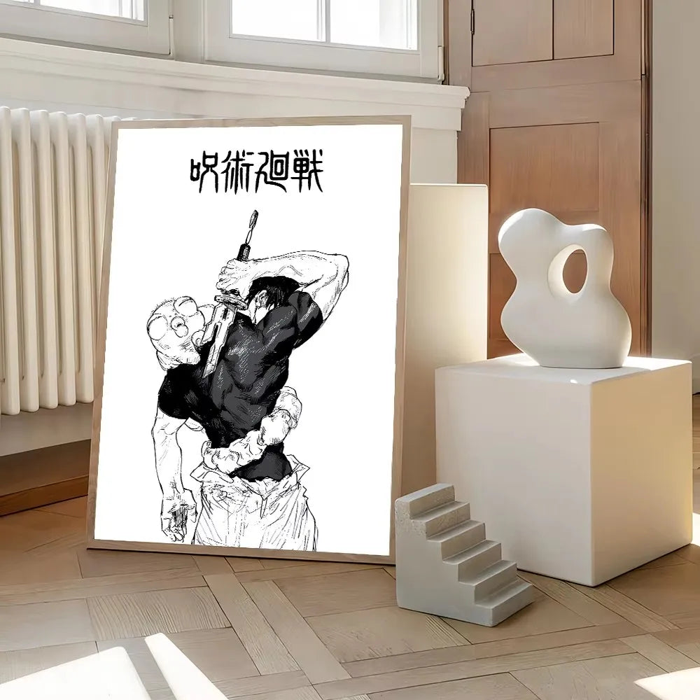 Poster met illustratie – Speels en uniek