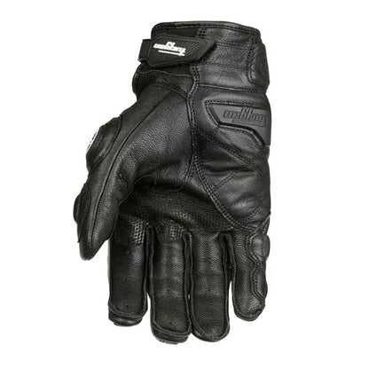 Klassieke herenhandschoenen met leren afwerking