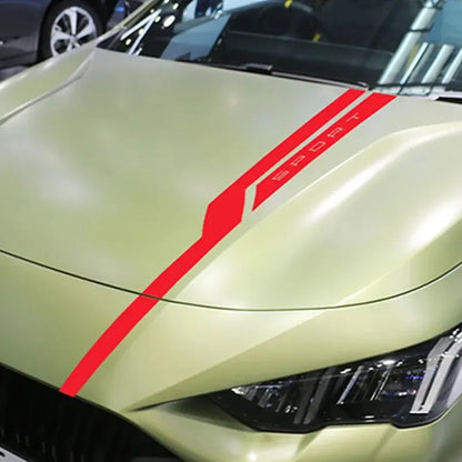 Auto stickers - Sportieve achterruit decoratie voor extra stijl