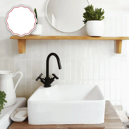 Zwarte mozaiek toilet tegels – Luxe en diepte