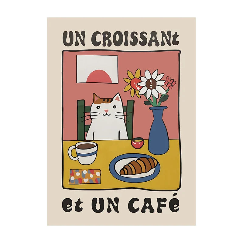 Posters met minimalistische architectuur