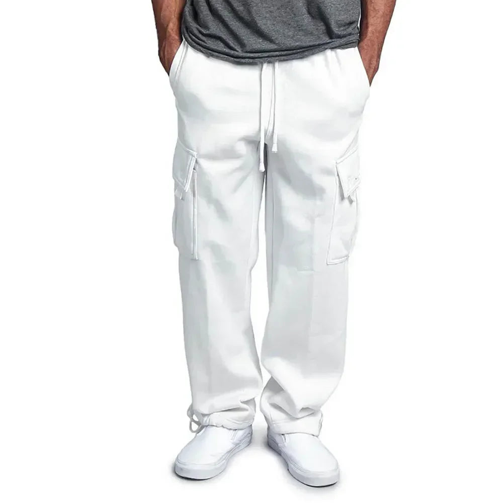 Linnen broek heren met elastische taille – Comfortabel en praktisch
