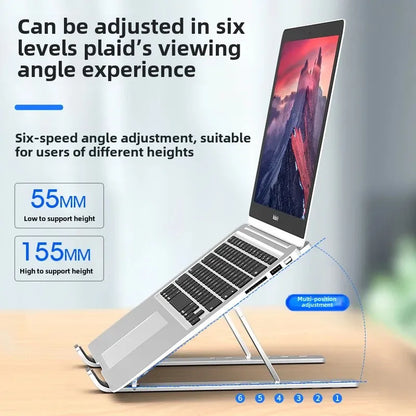 IKEA laptop standaard met strakke lijnen