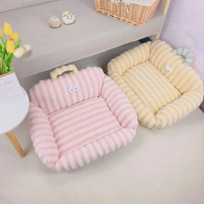 Hondenmand groot - Striped Comfort voor rustige nachten