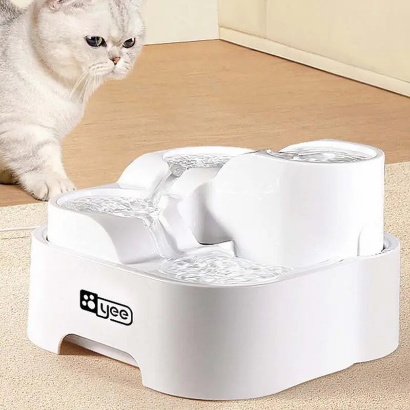 Fonteintje voor kat met glad oppervlak – Hygiënisch en eenvoudig