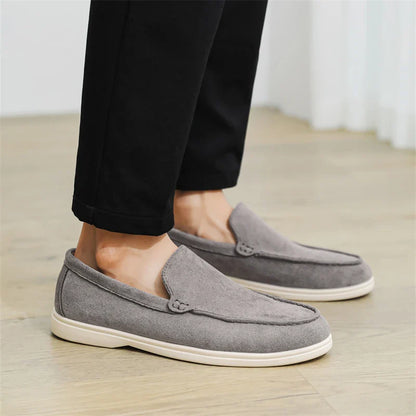 Flexibele herenschoenen met open structuur