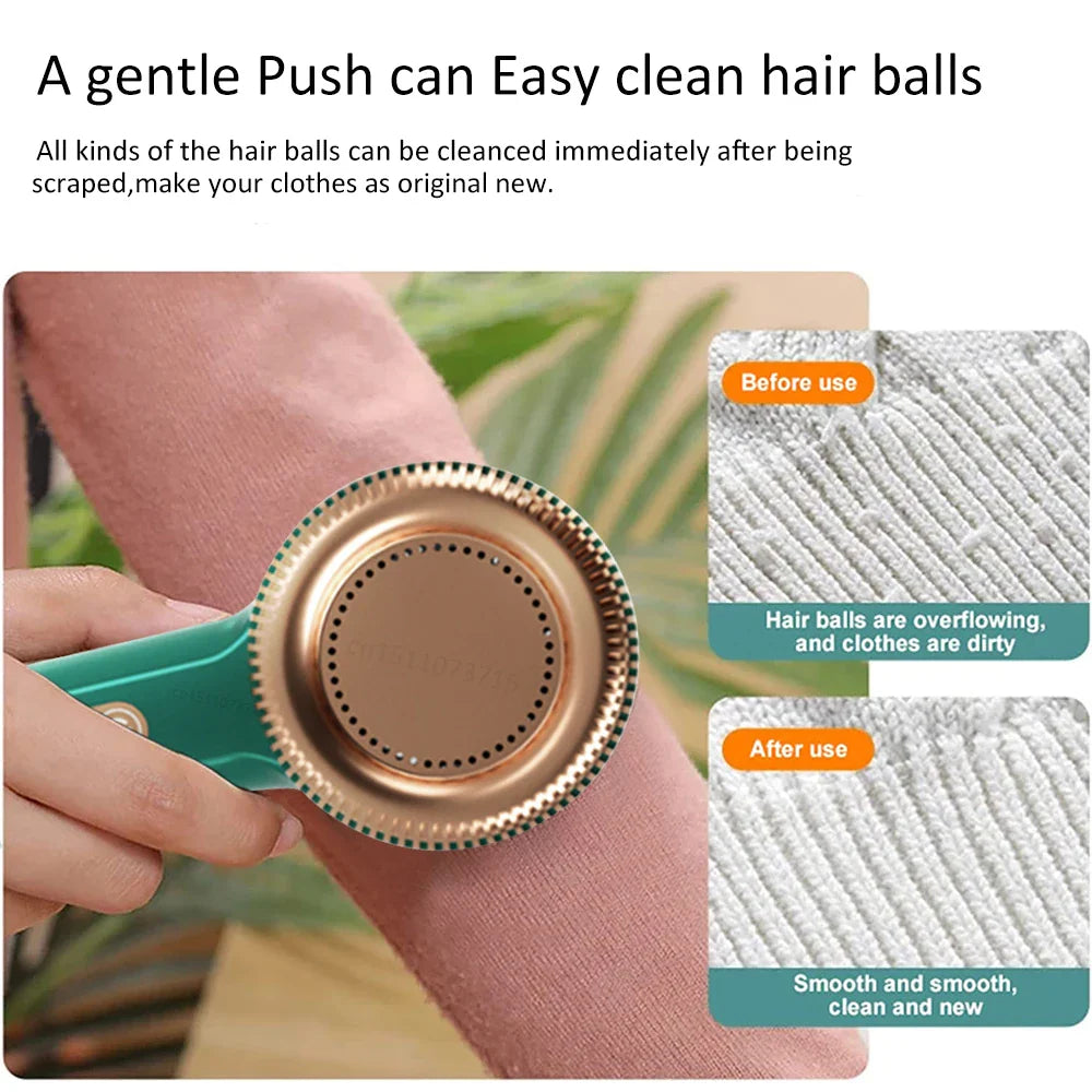 Action pluizentondeuse in minimalistisch design