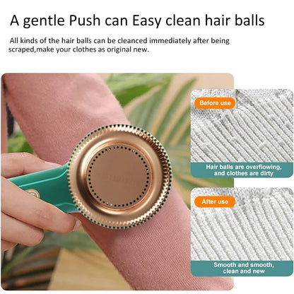 Action pluizentondeuse in minimalistisch design