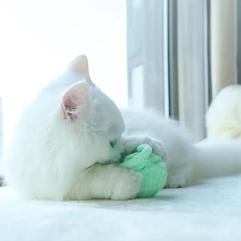 Katten speeltjes met zachte stoffen – Ideaal voor binnenkatten