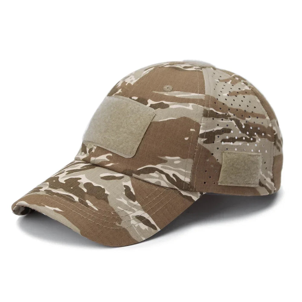 Jachthoed met camouflageprint voor jagers