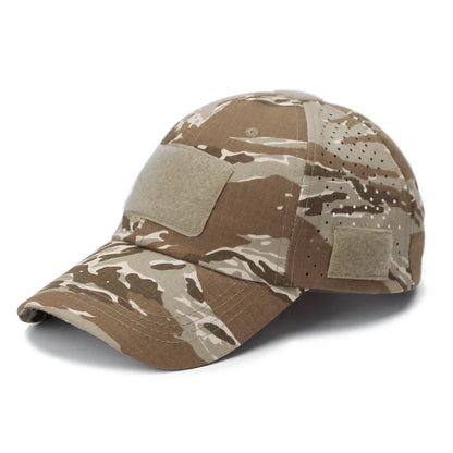 Jachthoed met camouflageprint voor jagers