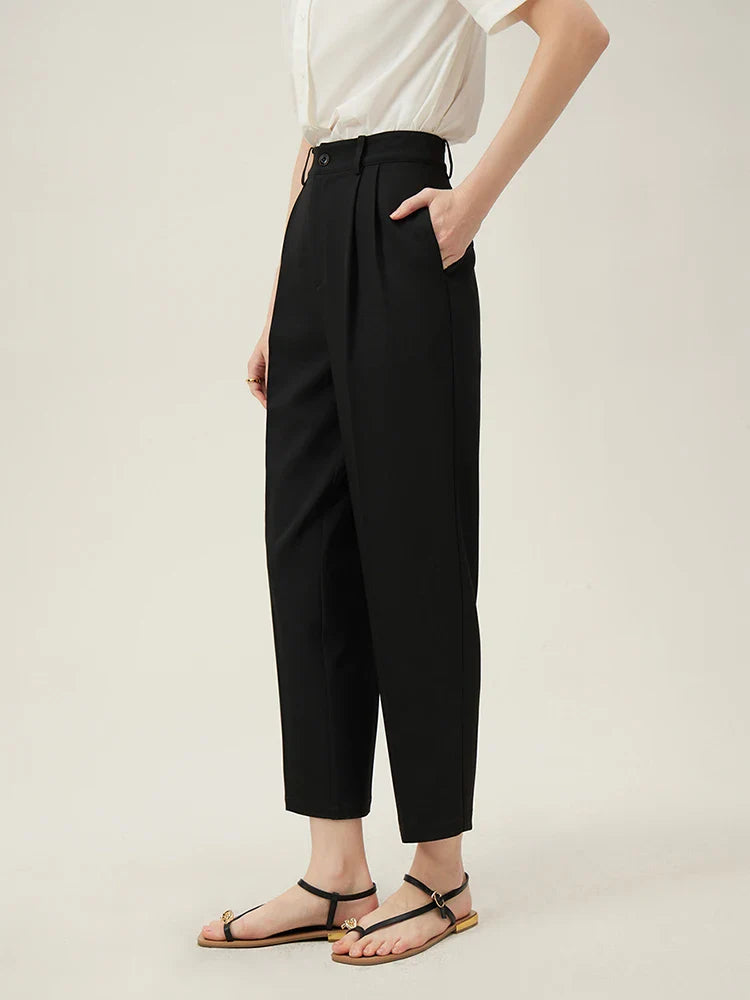 Zara linnen broek met oversized pasvorm – Comfort boven alles