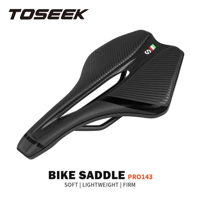 Fietszadel met schokdemping