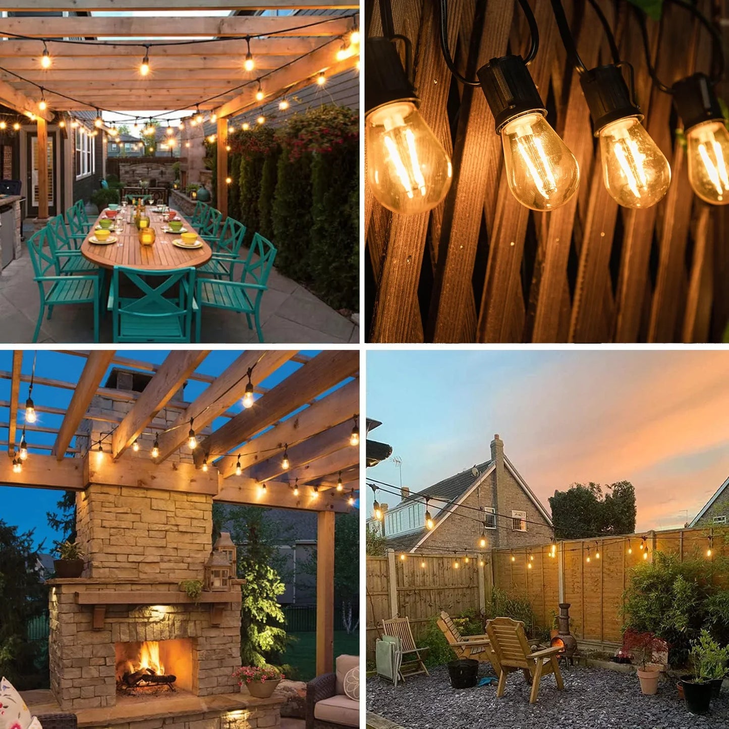 Transparante licht slinger – Voor een subtiel effect