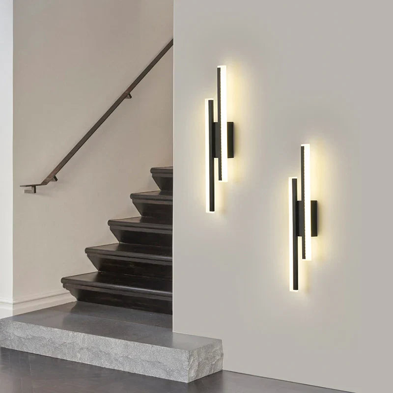 Wandlamp op batterijen met design kap – Voor decoratie en licht