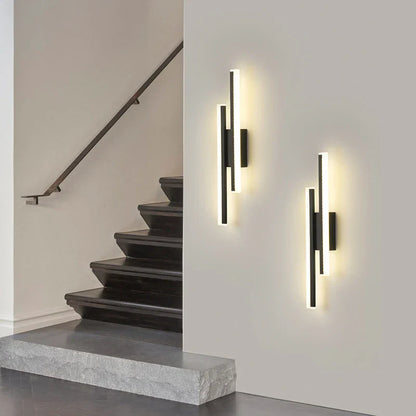 Wandlamp op batterijen met design kap – Voor decoratie en licht