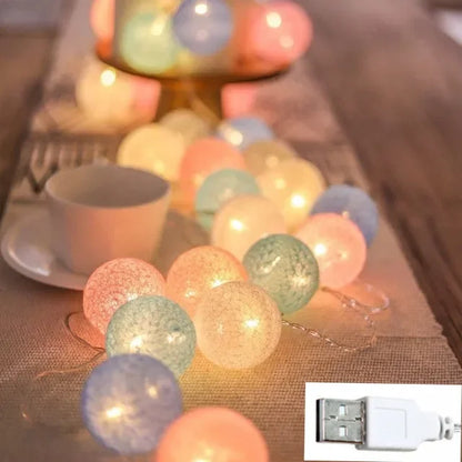 Lichtslinger met warm wit licht – Zachte gloed