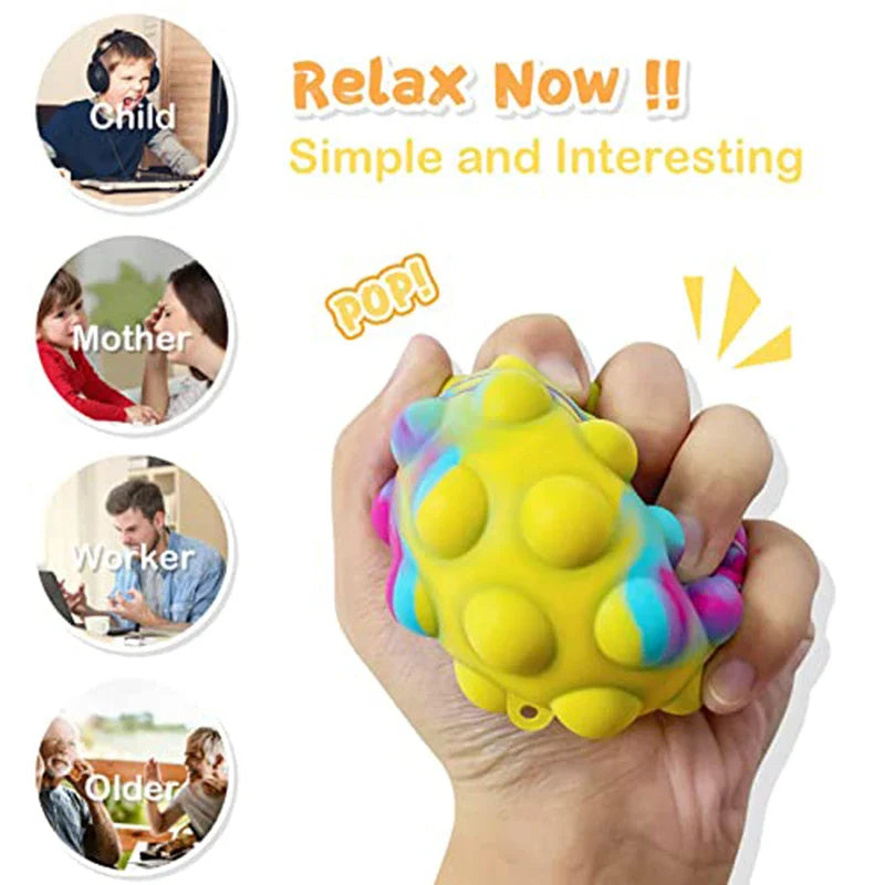 Anti-stressbal met zachte vulling