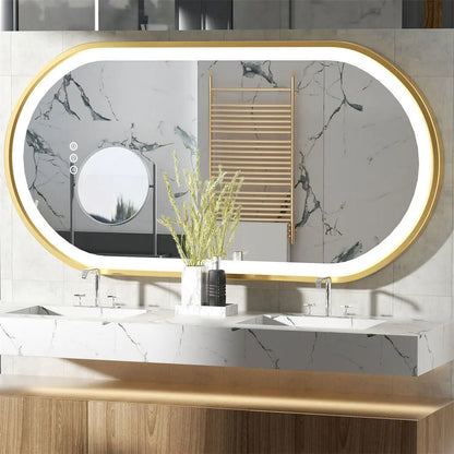Badkamer spiegel met ingebouwde verlichting – Modern en efficiënt