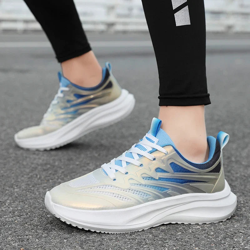 Lichte linnen sneakers voor heren