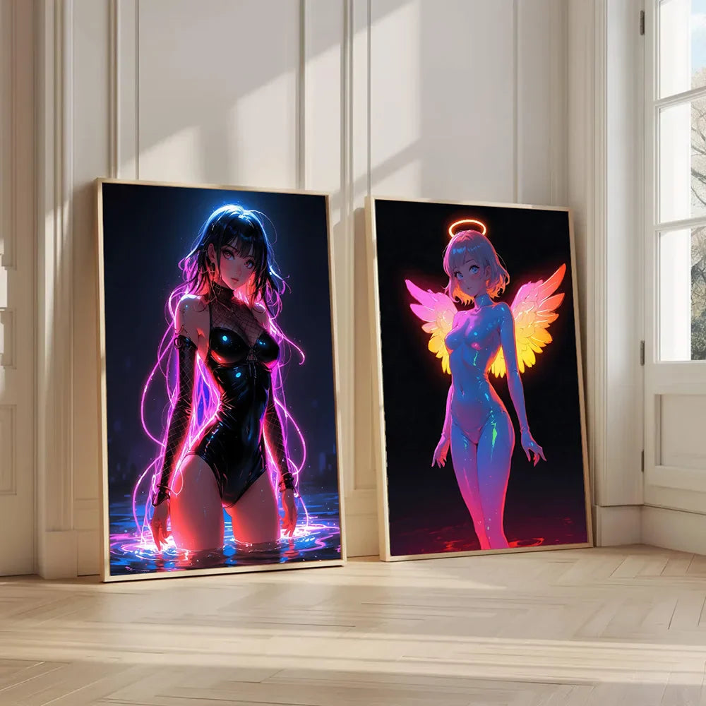 Artistieke posters voor woonkamer en hal