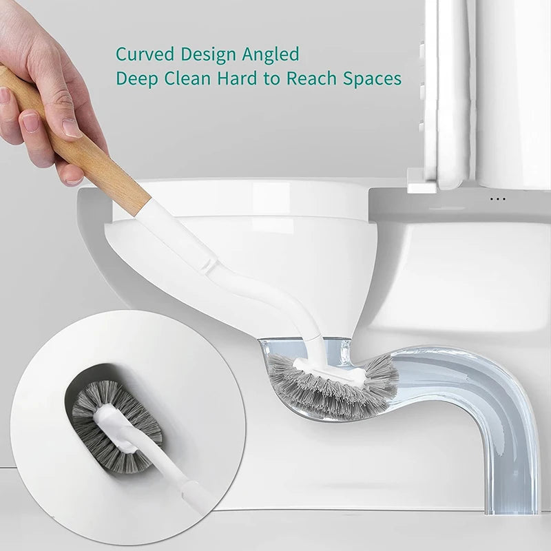 WCborstel met antislip handgreep – Comfort tijdens gebruik