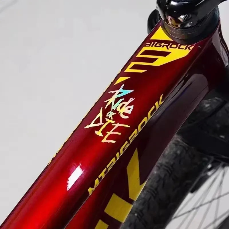 auto stickers - kleurrijke "Ride or Die" designs voor persoonlijke expressie