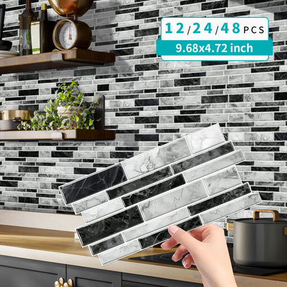 Mozaiek toilet achterwand – Kleine tegels, groot effect