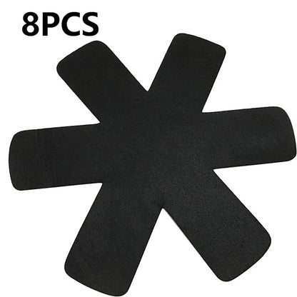 Onderzetters pan met antisliprand – Voor extra grip