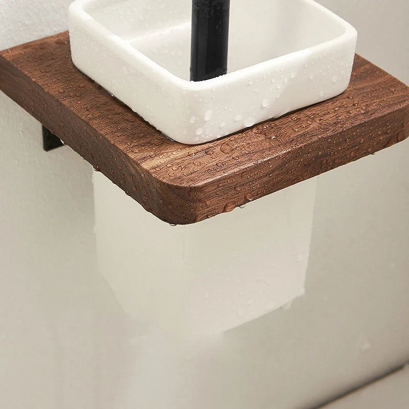 Toiletborstel in bamboe houder – Duurzaam en natuurlijk
