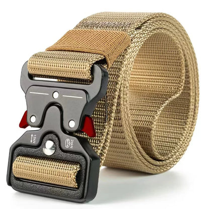Riem heren met sportieve canvas band