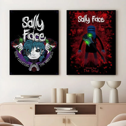 Abstracte posters in aardetinten