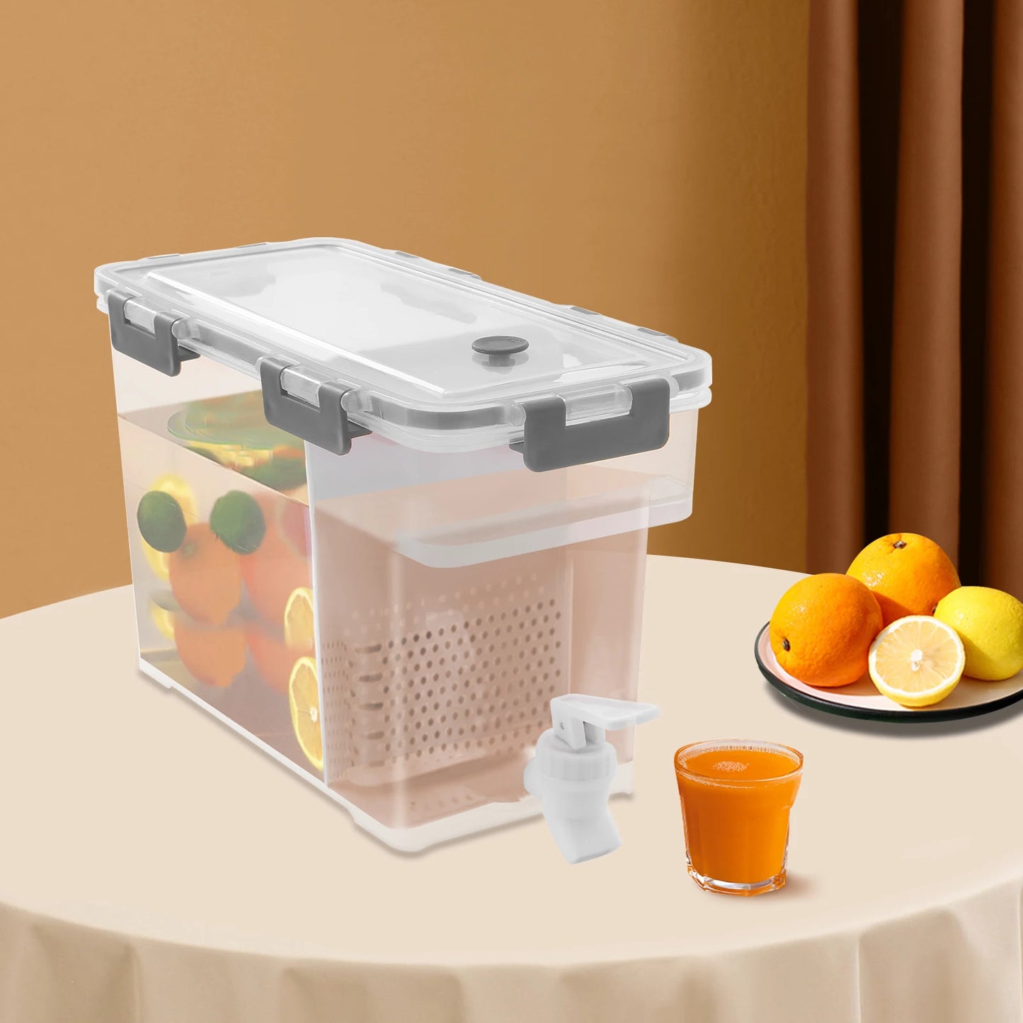 Drankdispenser met decoratieve elementen – Eyecatcher op elk feest