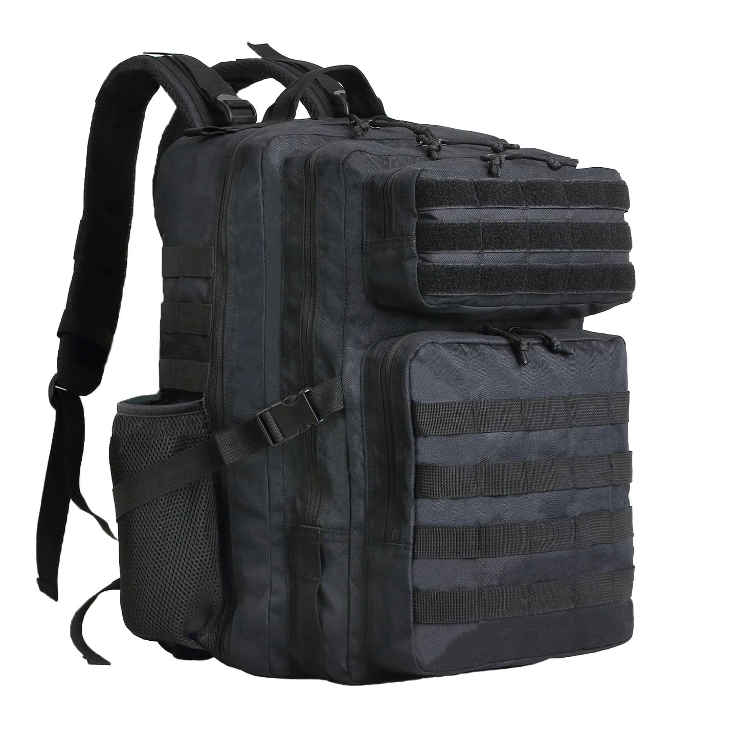 Rugzak als handbagage met compressieriemen