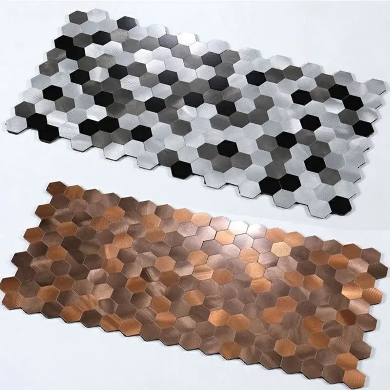 Kleine mozaiek strips keuken – Voor fijne details