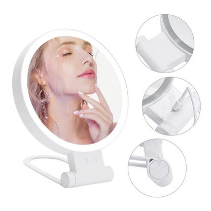 Grote spiegel met verlichting – Perfect voor de badkamer