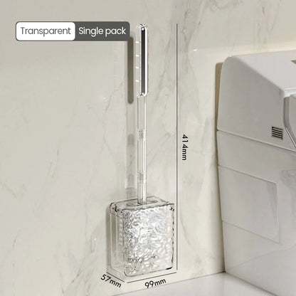 Toiletborstel met borstel in wit kunststof – Fris en licht