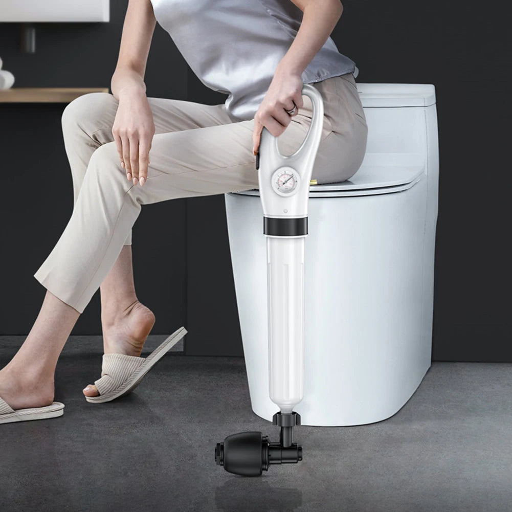 WC ontstopper met houder zwart – Stijlvolle opbergmogelijkheid