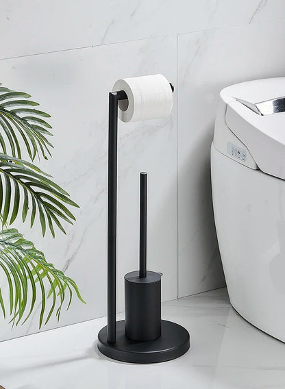 WCborstel met houder in beton – Industrieel design