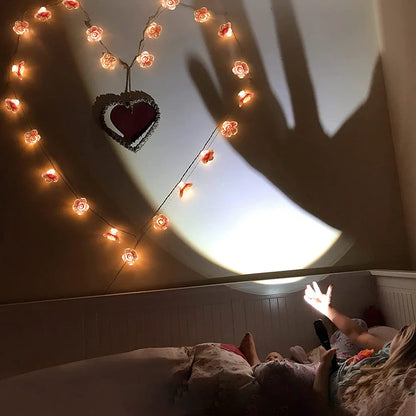 Binnen lichtslinger met decoratieve vorm – Subtiele blikvanger