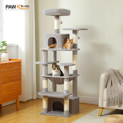 Moderne krabpaal met pluche – Comfort en stijl
