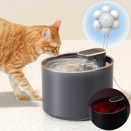 Drinkfontein voor kat met koolstoffilter – Zuiver water