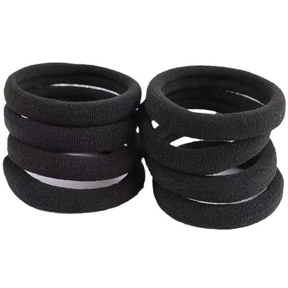 Haarband met strik in velvet stijl