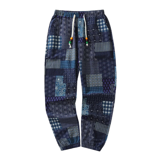Linnen broek man in cropped fit – Modern en luchtig
