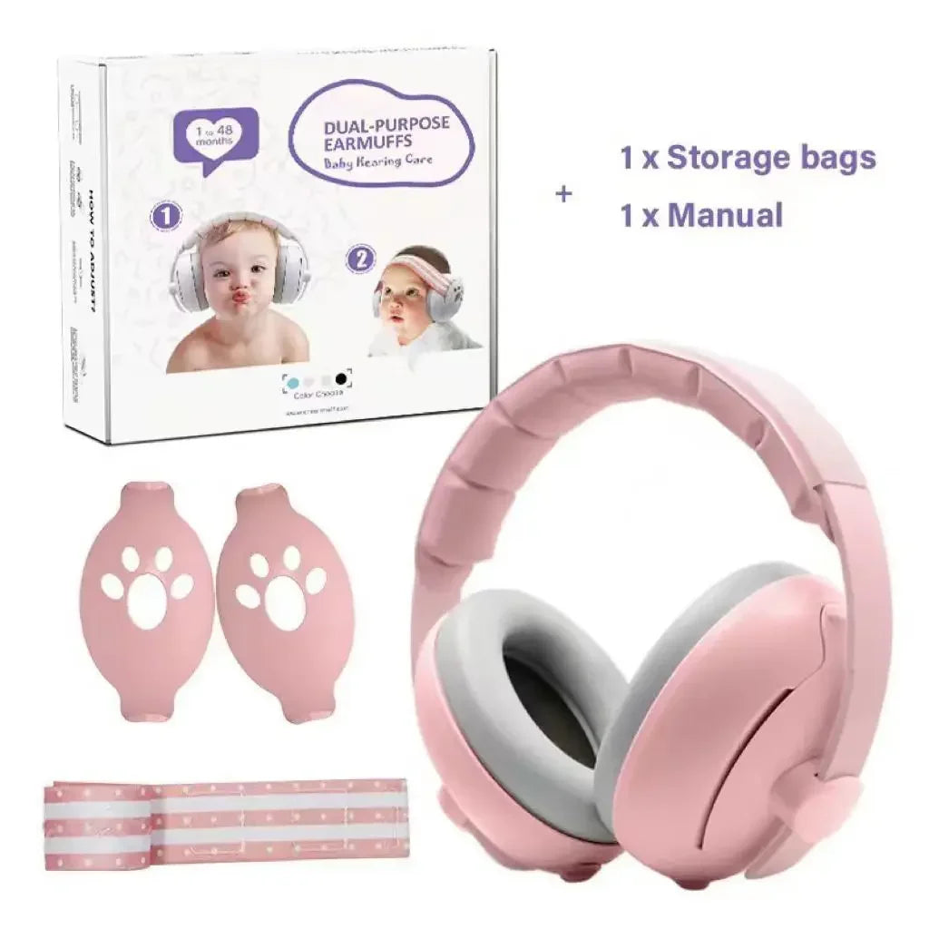 Koptelefoon baby met extra zachte padding – Geen drukplekken