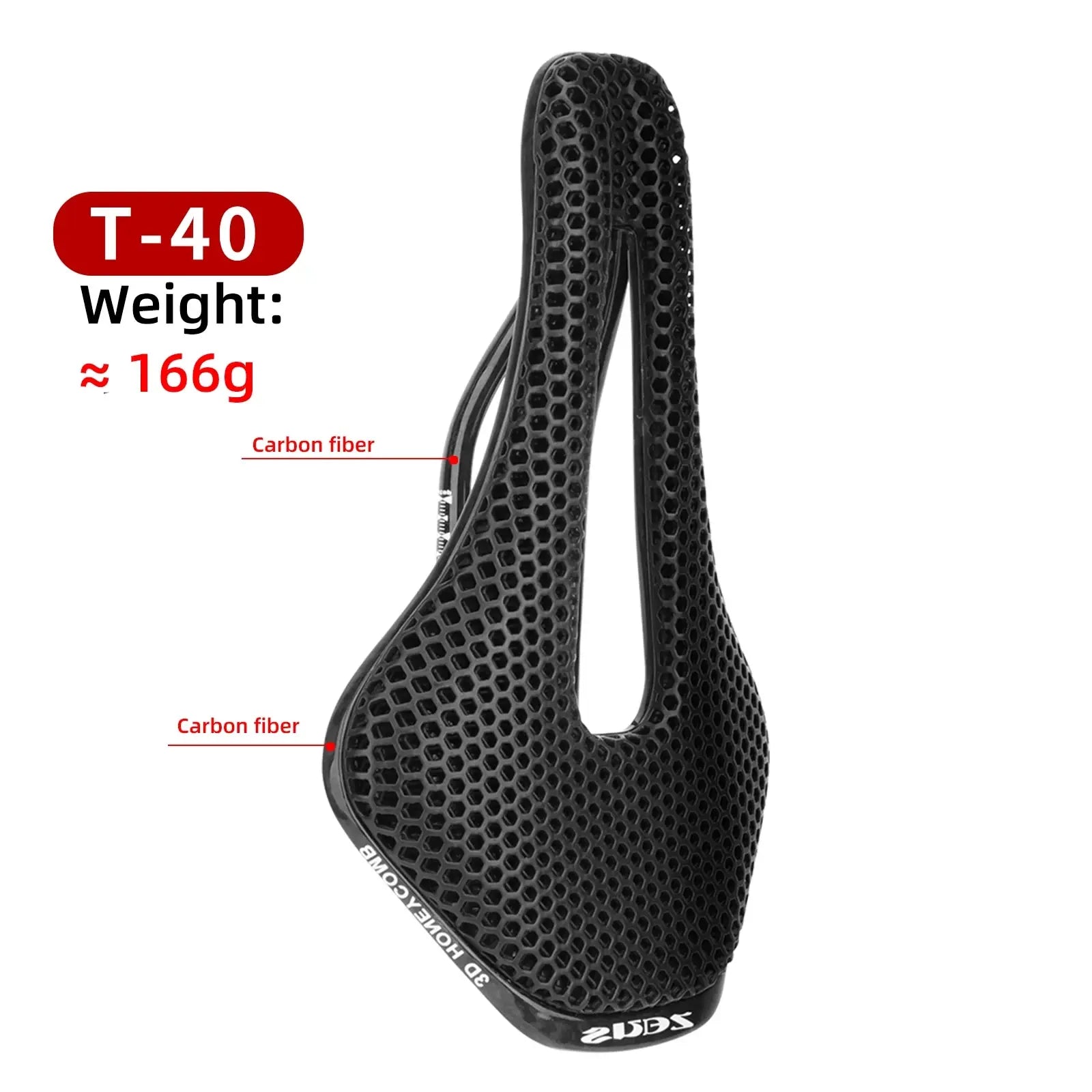 Zadel voor fiets met ergonomisch design