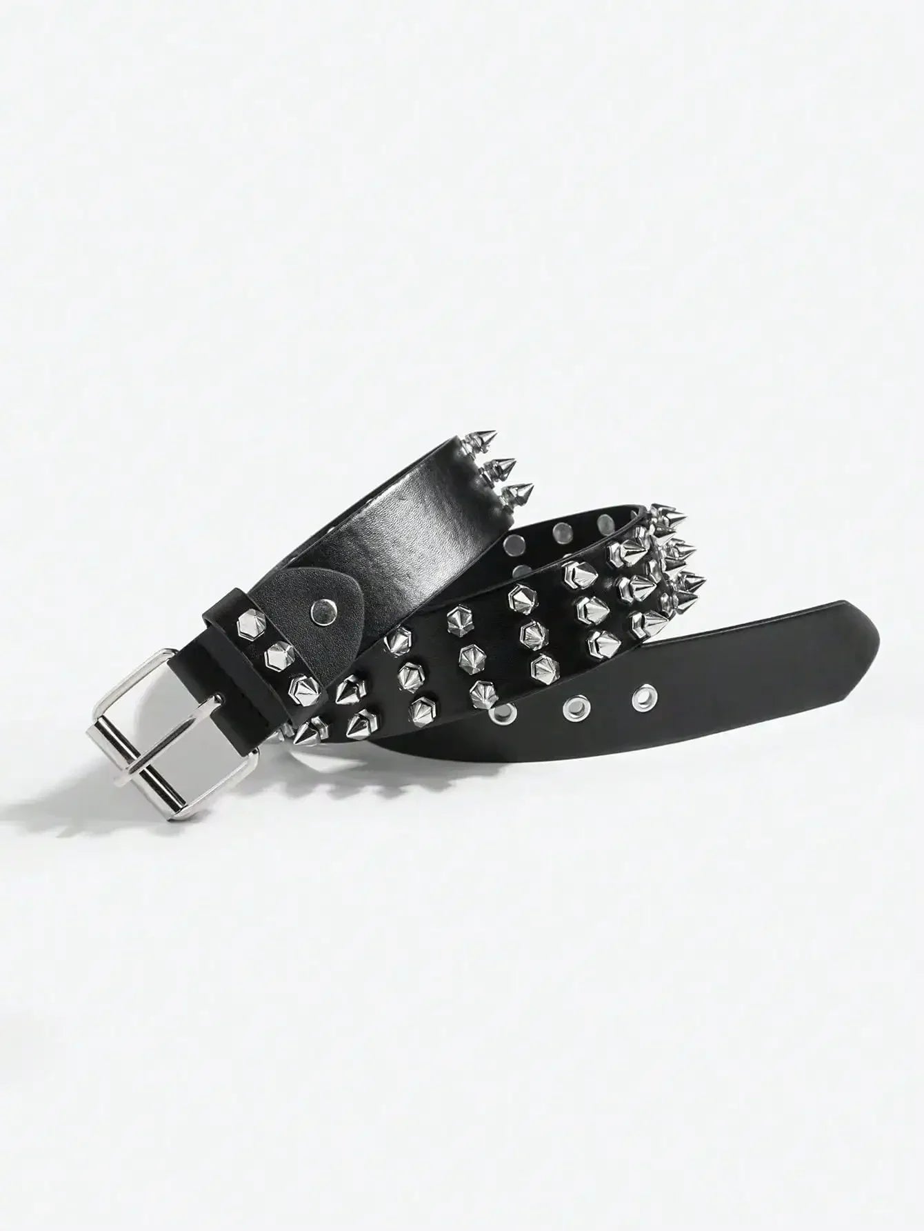 Riem dames met matte gesp in bronskleur