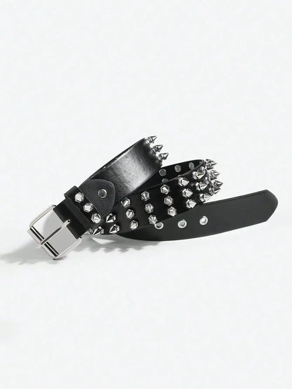 Riem dames met matte gesp in bronskleur