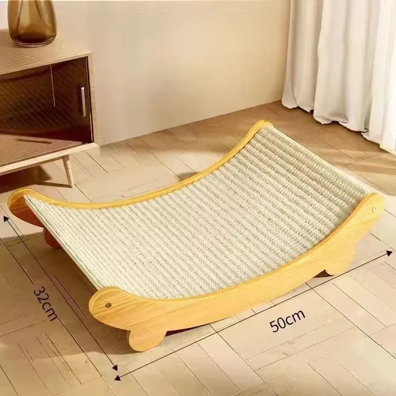 Krabpaal wanddesign met planken – Compact en praktisch